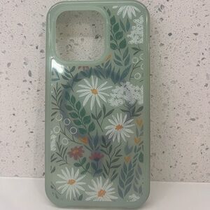 Otterbox Floral Green 14 Pro Phone Case